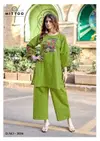Rang Vatika By Mittoo Dhabu Cotton Wholesale Kurti With Bottom In India